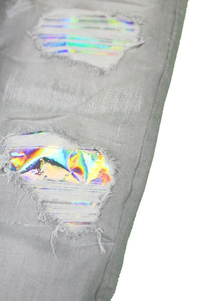 dapperdistress's tweet photo. Holographic Denim https://t.co/HHyZYZC2q6