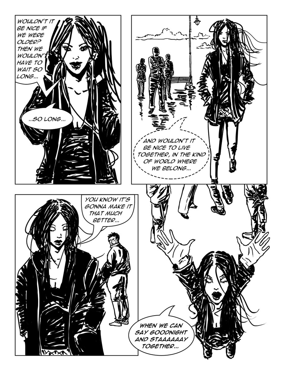 fumettibrevi's tweet photo. "I'm singing in the street..." #sing #fumetti #comic #noshame #strip https://t.co/3uGGWJY8im