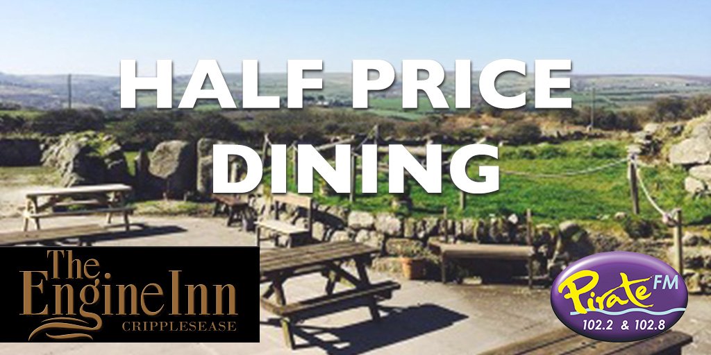 PirateExtra's tweet image. Head to @Theengineinn near #StIves and take this half price voucher with you! piratefm.co.uk/vp/vouchers/-/… #Cornwall
