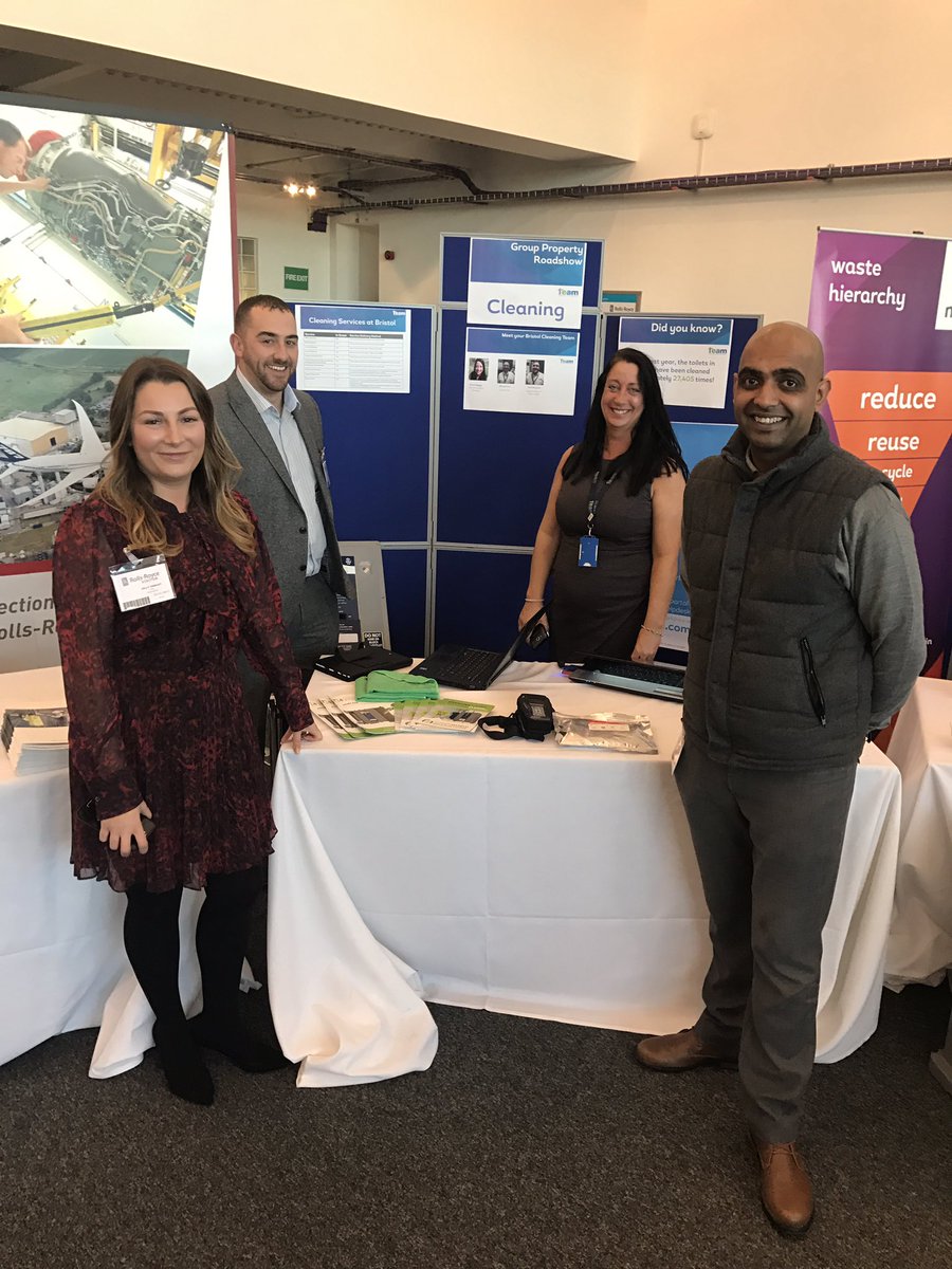 RR_Contract's tweet photo. We've also got the @Mitie_CleanEnv team on hand to showcase cleaning technology and innovation #1team #GPRoadshow #Collaboration https://t.co/LG5XkNml0U