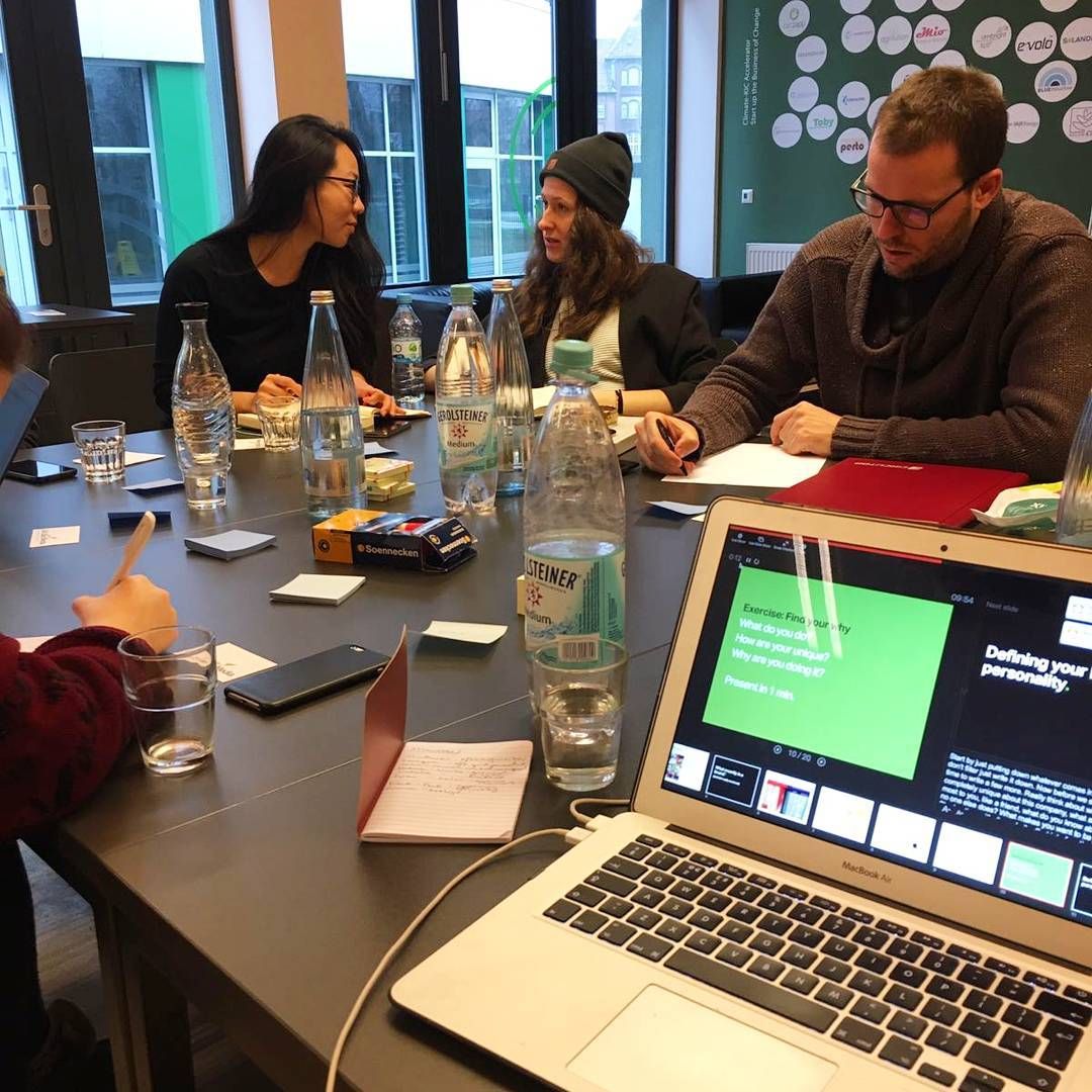 LifeSizeMedia's tweet photo. Today @alisa_murphy is at @ClimateKIC_DE With 5 #startups who have #brand #stories to tell https://t.co/fYblI3IhLV #LSMworkshops https://t.co/wwKOOfGSun