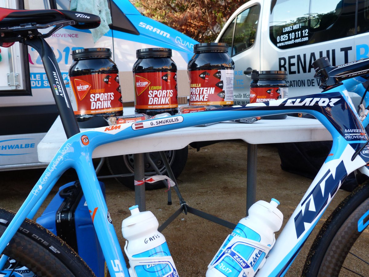 En terme de diététique sportive, les Marseillais bénéficieront désormais des produits <a href="/WcupNutrition/">Wcup</a> ! #energybar #energydrink #WCUP