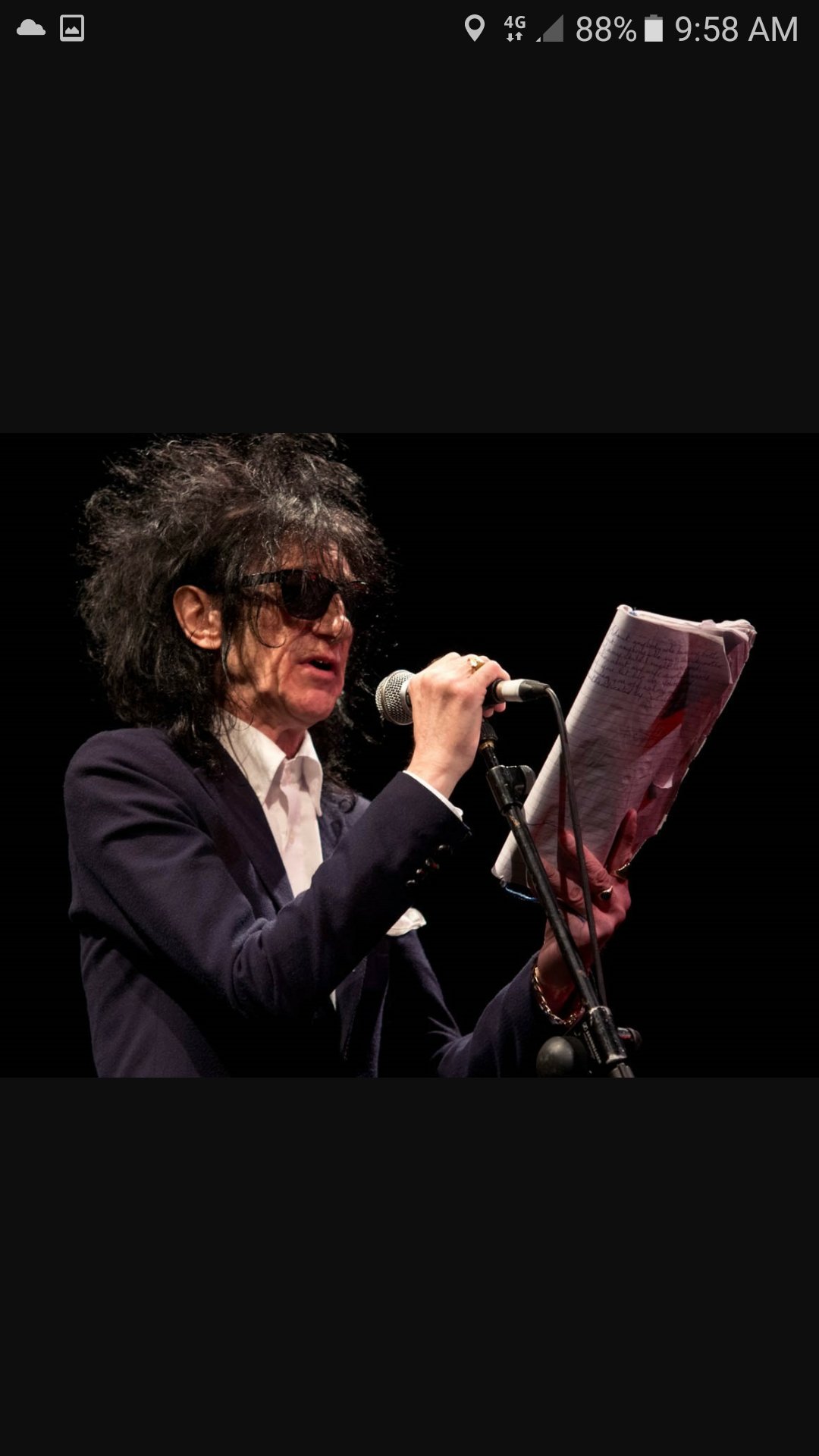 Happy birthday the world\s greatest wordsmith John Cooper Clarke 