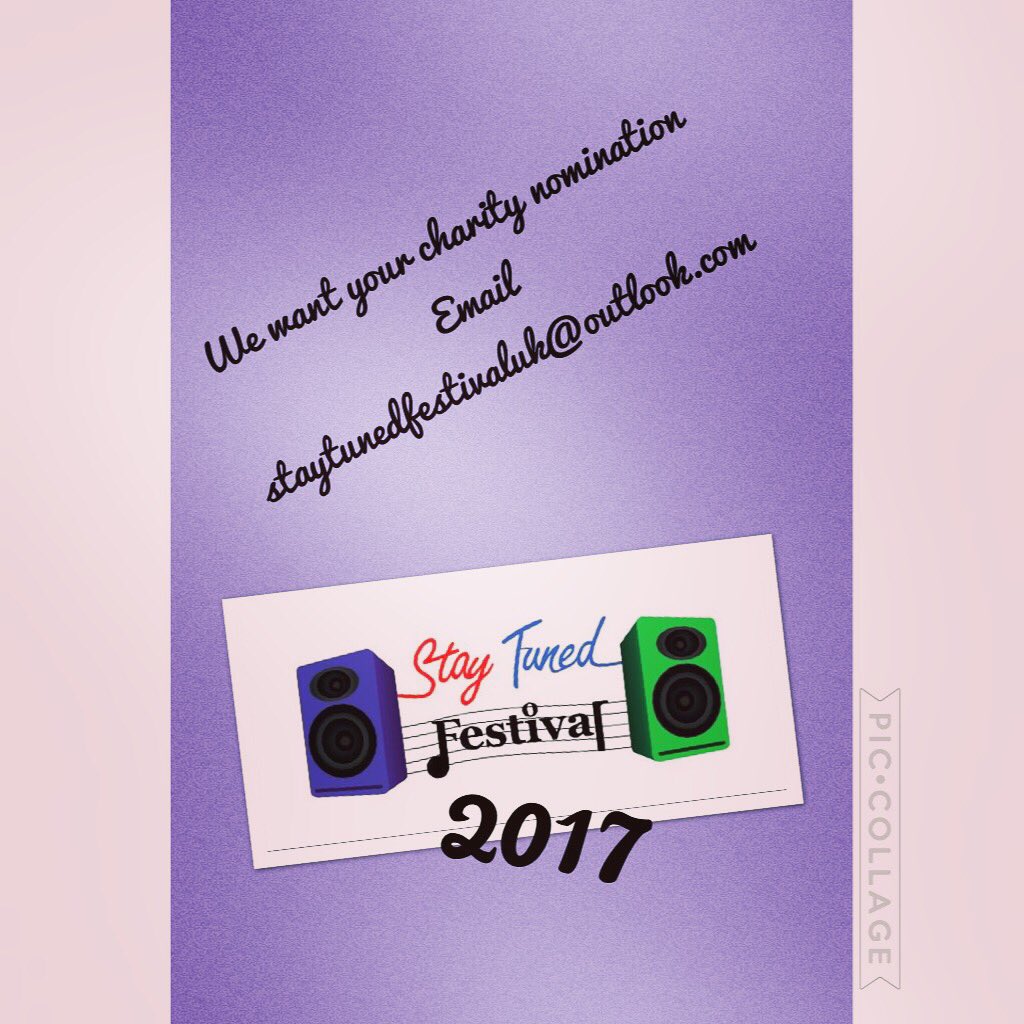 We want you to vote for whom we support this year #staytunedfest