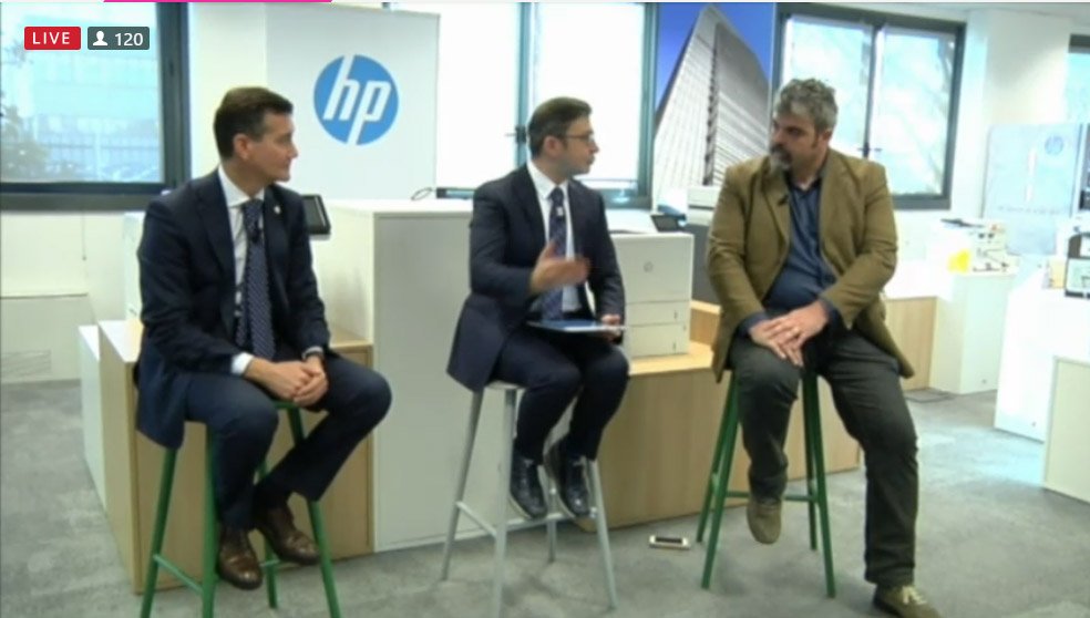 franzrusso's tweet image. #HPReinventSecurity Pompili &quot;pensare di non correre rischi è l&apos;errore che tutte le aziende commettono digitalic.it/wp/mercato-2/h…