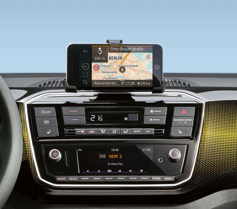 Volkswagen News on X: Connect #up! The #VW “maps + more” app turns your  phone into an infotainment system with a sat nav, hands-free system and  on-board computer.  / X