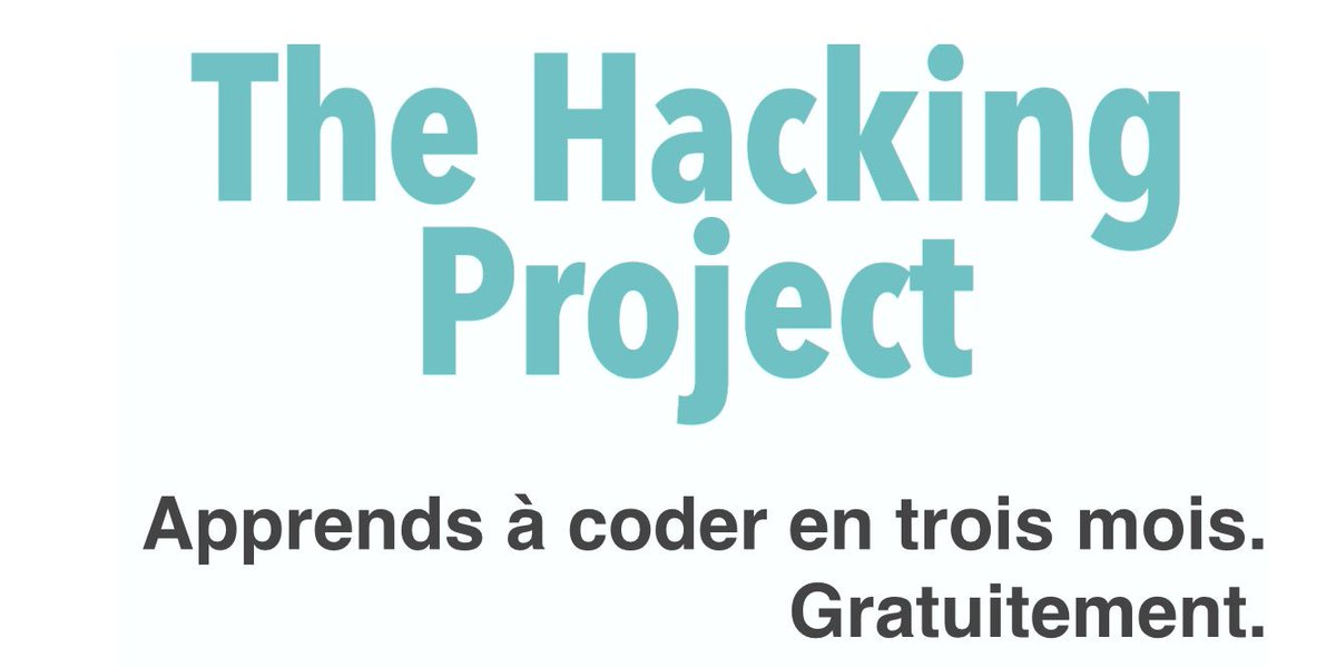 agenceninjads's tweet image. 3 mois pour apprendre à coder avec #thehackingproject thehackingproject.org #growthhacking