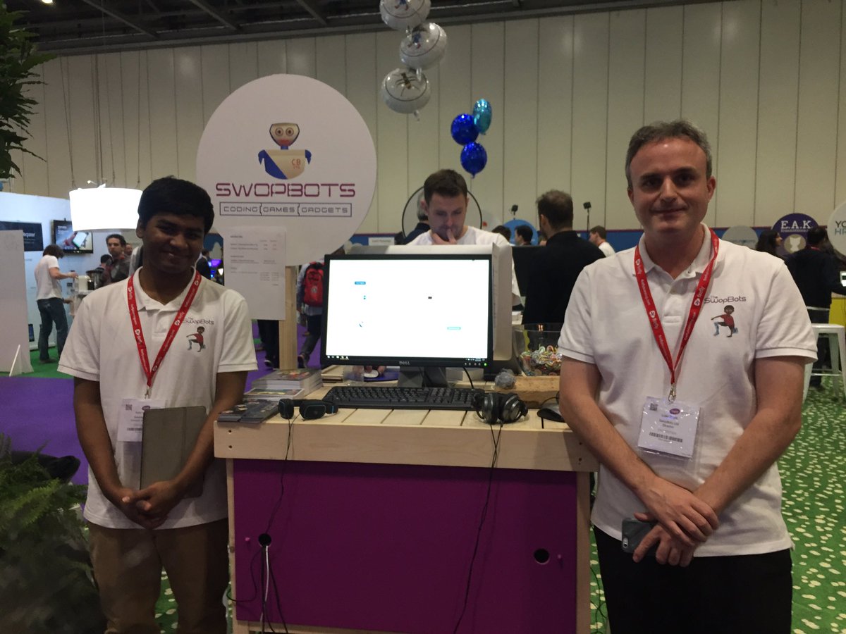 joysyj's tweet photo. Cool game #swopbots to inspire kids to learn coding @swopbots https://t.co/yRPf6BZ47L