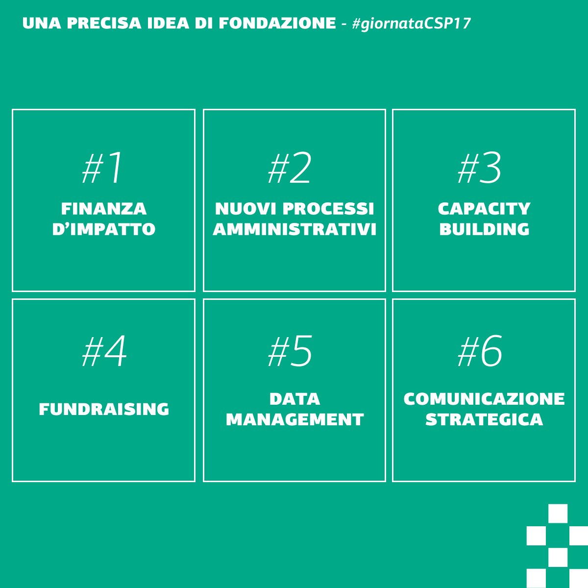 Profumo: “Sono sei gli agenti attivatori per lo sviluppo” #giornataCSP17 #csplive