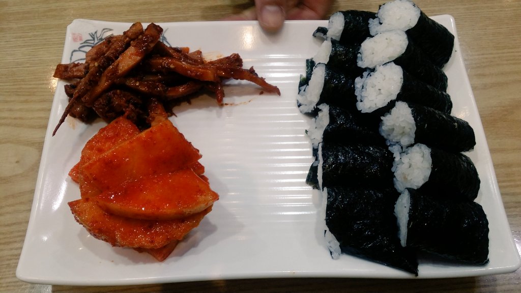 #충무김밥#아침식사