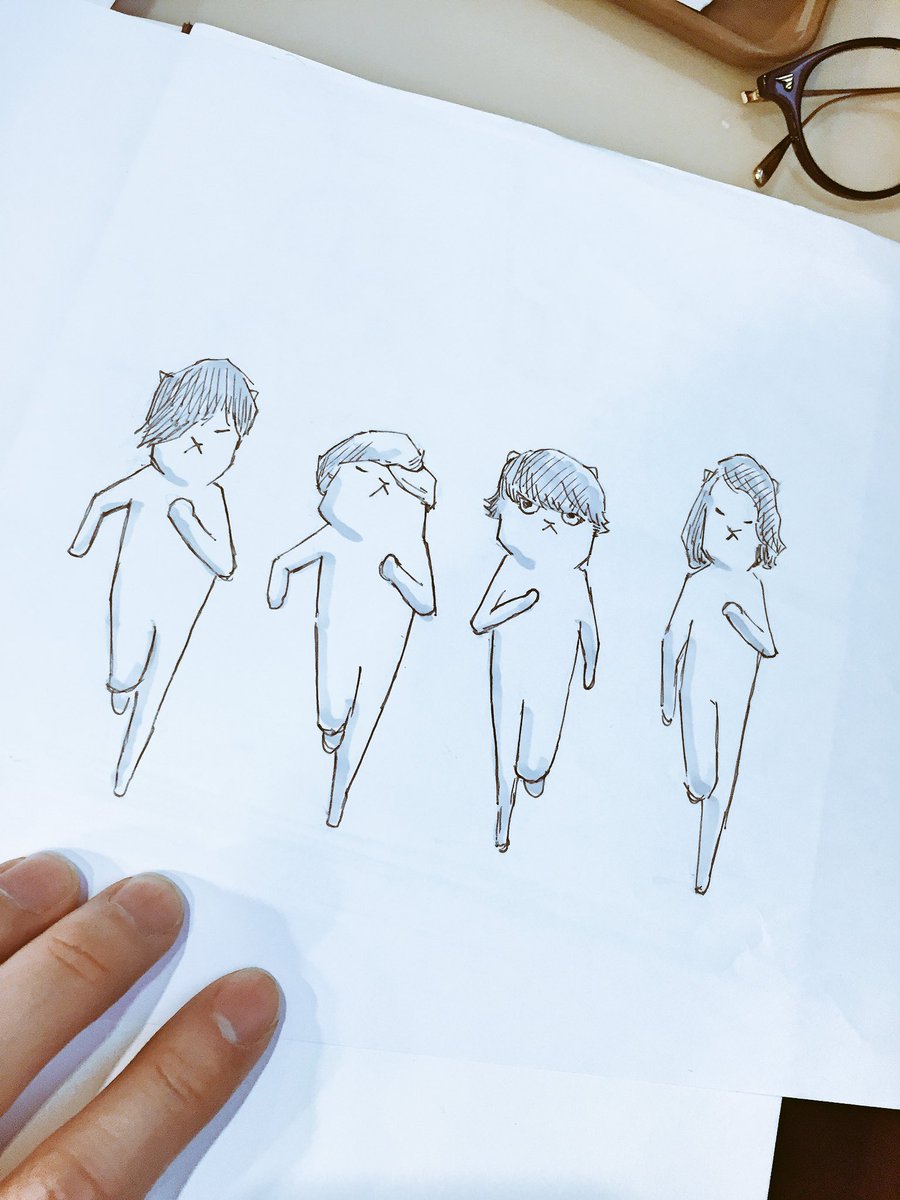 ashizawamuneto's tweet photo. 昨日、リプライくれた方ありがとう！

こちらがオーラルフテネコの原画。
サラッと描いた方が、うまくいく時あるよね。  #フテネコ https://t.co/nusS73G85B