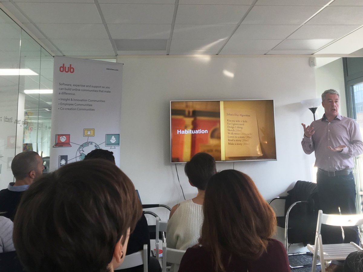 At Dub's MRX talk about customer experience- behavioural change psychology, assumptions, cultural exceptions &amp; organisational habits.#CX