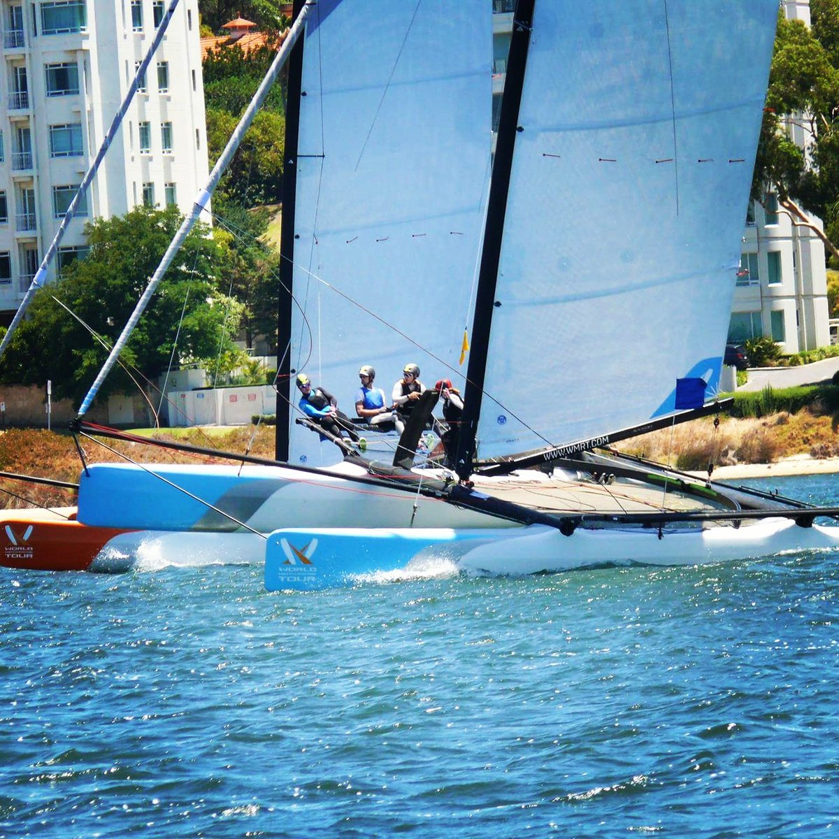 What an awesome week of racing with such a great team sailing the M32s. Can't wait for the next one! #KAMatch #M32 #WMRT #sailing