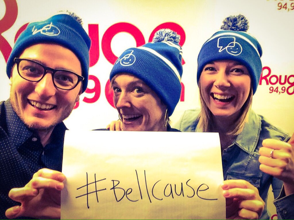 MClaudeMorin's tweet photo. #BellCause https://t.co/w6E71njTIc
