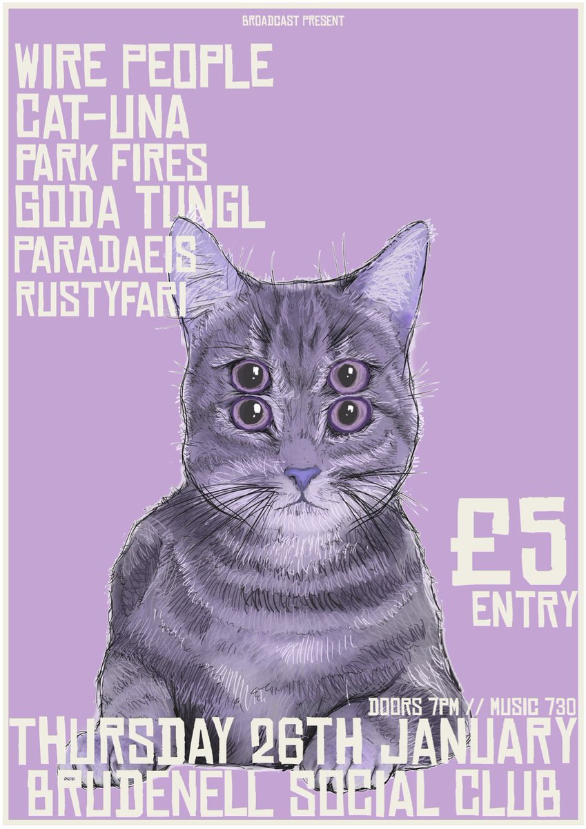 Next show at <a href="/Nath_Brudenell/">Nath Brudenell</a> tomorrow! Check out <a href="/parkfires/">PARK FIRES</a> on Soundcloud soundcloud.com/parkfires All details: facebook.com/events/1626643…