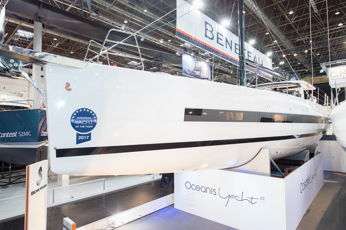 BENETEAU_France's tweet image. #Boot2017 Through until Sunday, discover 36 Bénéteau boats including the European Yacht of the Year Oceanis Yacht 62
bit.ly/BootBeneteau