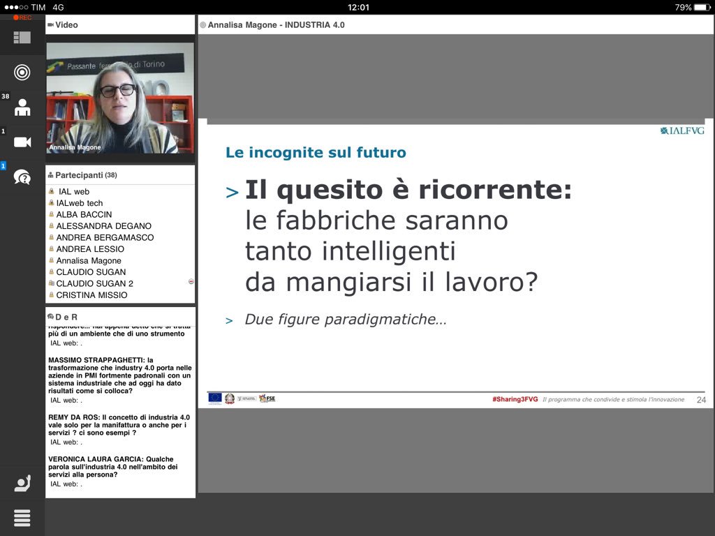 bluelapis's tweet photo. #industria40 le nuove figure professionali @ialweb @annalisamagone #sharing3fvg https://t.co/FyTVeQNDlh