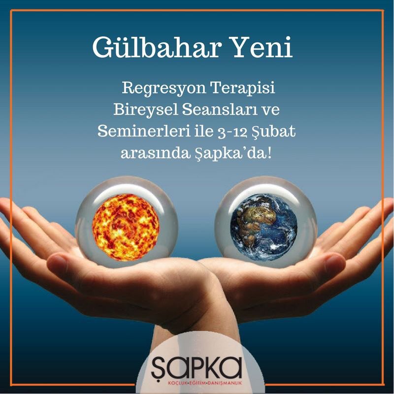 sapkaegitim's tweet photo. #GulbaharYeni Regresyon Terapisi Bireysel Seansları ve Seminerleri ile 3-12 Şubat arası Şapka’da!
Bilgi için: 0532 665 5980 - 0531 377 7752 https://t.co/KIdM5dNpLl