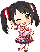 デレステキュート透過画像bot ラブ ストレート 中野有香