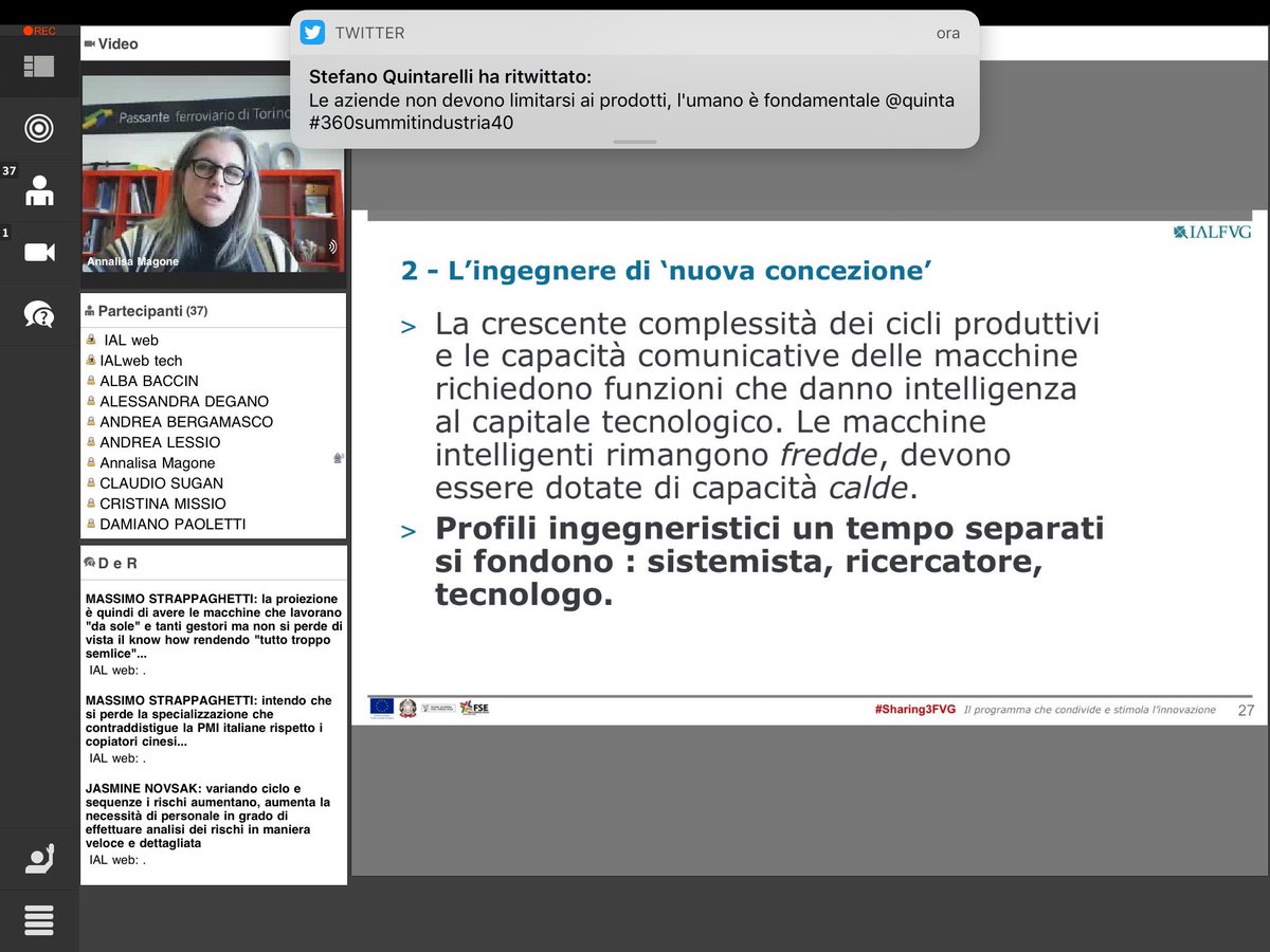 bluelapis's tweet photo. le reti di #industria40 dove stanno il 'nuovo ingegnere' e il 'nuovo bluecollar' @IALweb @annalisamagone #sharing3fvg https://t.co/4DIqijEkhF