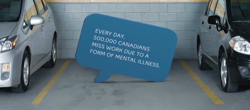 TLDSB's tweet photo. Did you know?? Everyday 500,000 Canadians miss work due to some form of #MentalIllness #StopTheStigma #BellLetsTalk https://t.co/vZBxviupzS