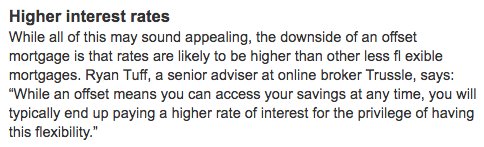 betterdotuk's tweet photo. Nice article explaining the 👍 and 👎 of an 'offset #mortgage'. Trussle Senior Adviser @Ryan_Tuff shares his thoughts: https://t.co/s709szXTmc https://t.co/5AvaGUug2b