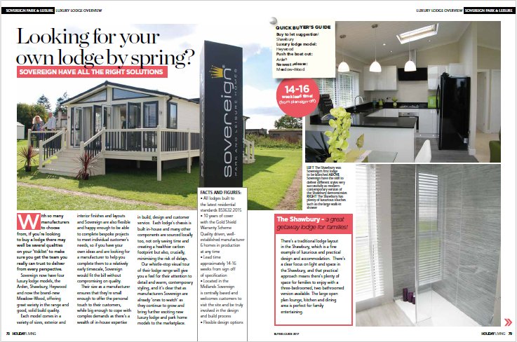 Read about 4 of our Luxury Homes in the Holiday Living Magazine. There is even a sneak peak of the new Meadow-Wood.