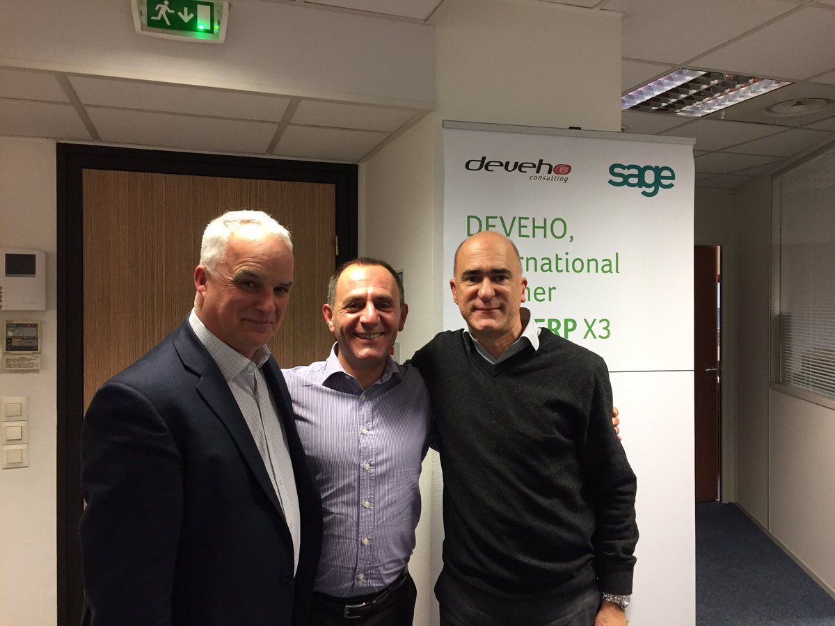 AlanLaing1's tweet photo. Meeting @Deveho1 in their Lyon office. Great to see X3 being sold internationally and hear their enthusiasm for growth! https://t.co/Hmn6eqGJ51