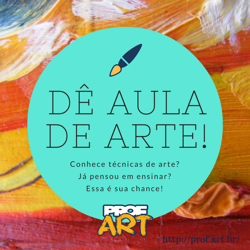 ProfArtbr's tweet photo. Cadastre-se no ProfArt. Divulgue seus trabalhos e cursos com custo zero ;) #arteparatodos #profArt https://t.co/BRnQyZyH1O