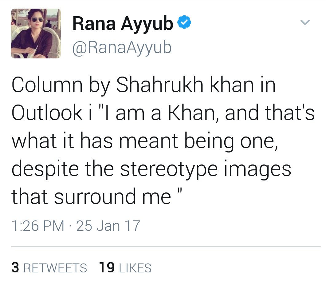 sufirk's tweet photo. His Intolerance remark, use of Islamic religious terms in speeches,Movie #BycottRaees which glorifys a terrorist is d reason
@RanaAyyub https://t.co/6xX6W3Yyhn