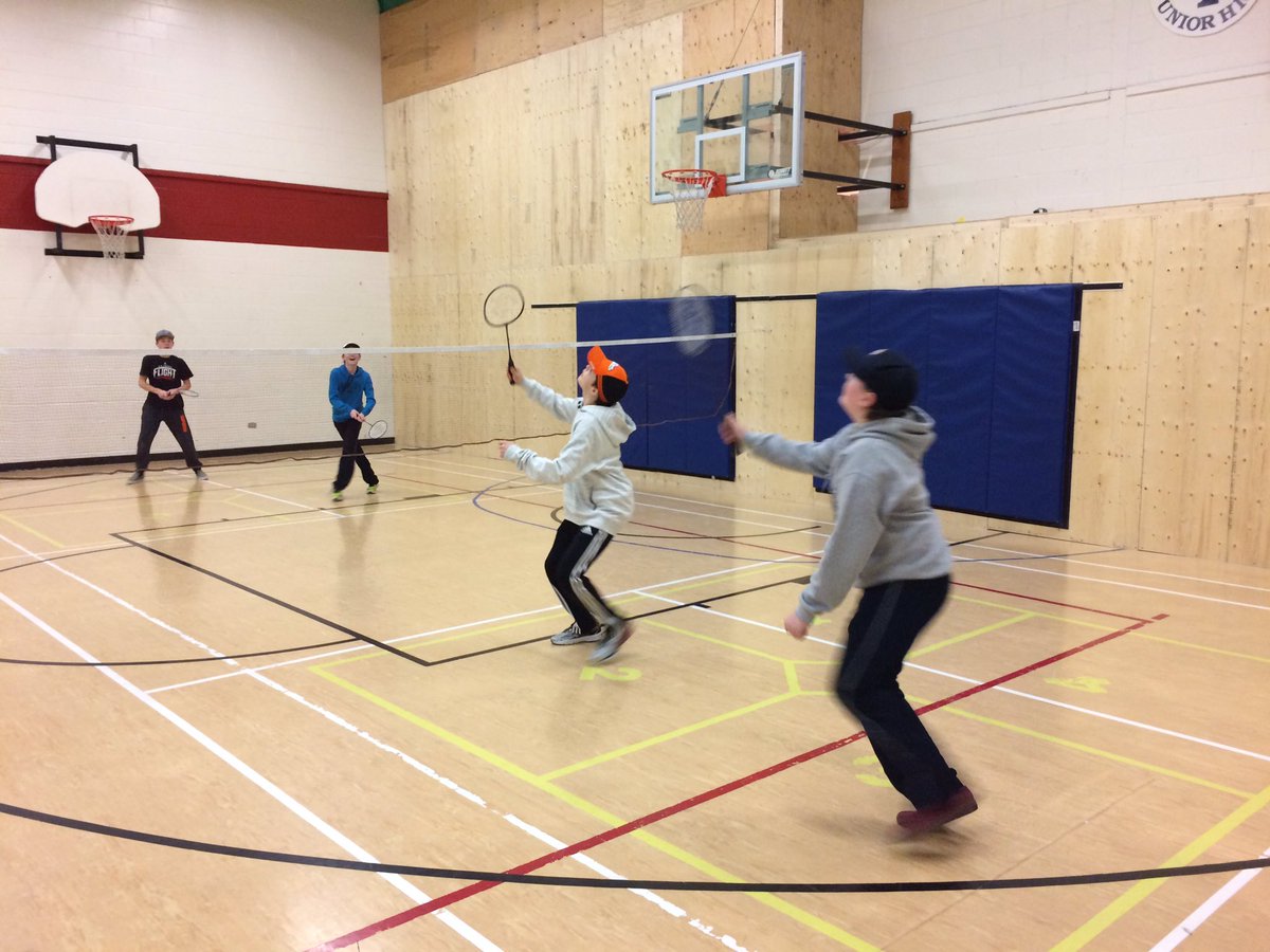 SPJH_PE's tweet photo. It's doubles tournament day in Phys.Ed badminton classes! @SPJHPythons #KingOfTheRing #Smashtown 🏸👊💪 https://t.co/wx2ceij9gH