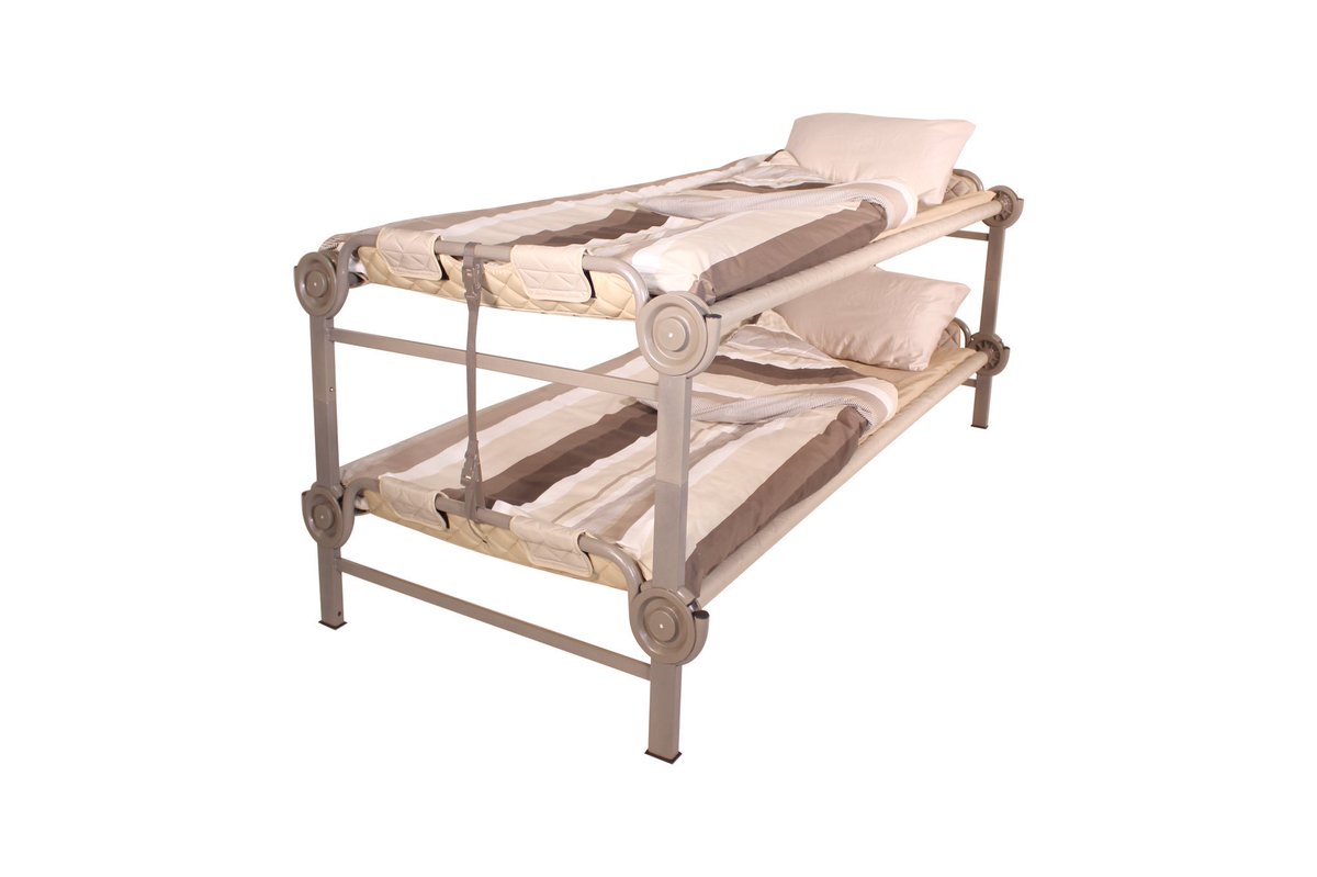 Discobed's tweet photo. Disc-O-Bed and @Duvalay_ is a combination that dreams are made of. Come see us at #LVMkt booth B270-07 #portablebunkbed https://t.co/RuH8hinz5r