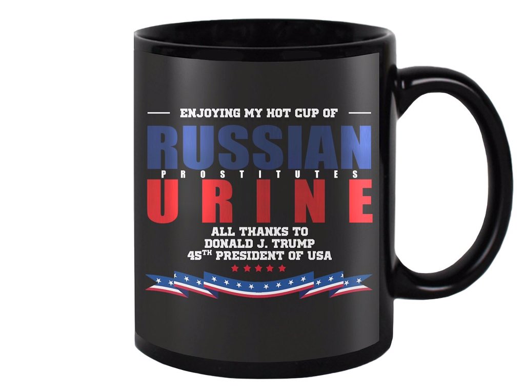 PigTrump's tweet photo. @GOPLeader 

Urine luck! Putin sent gifts to all loyal @POTUS comrades! 

Visit https://t.co/K8Pv8EHCAA for yours today! https://t.co/1HINYX2hLf