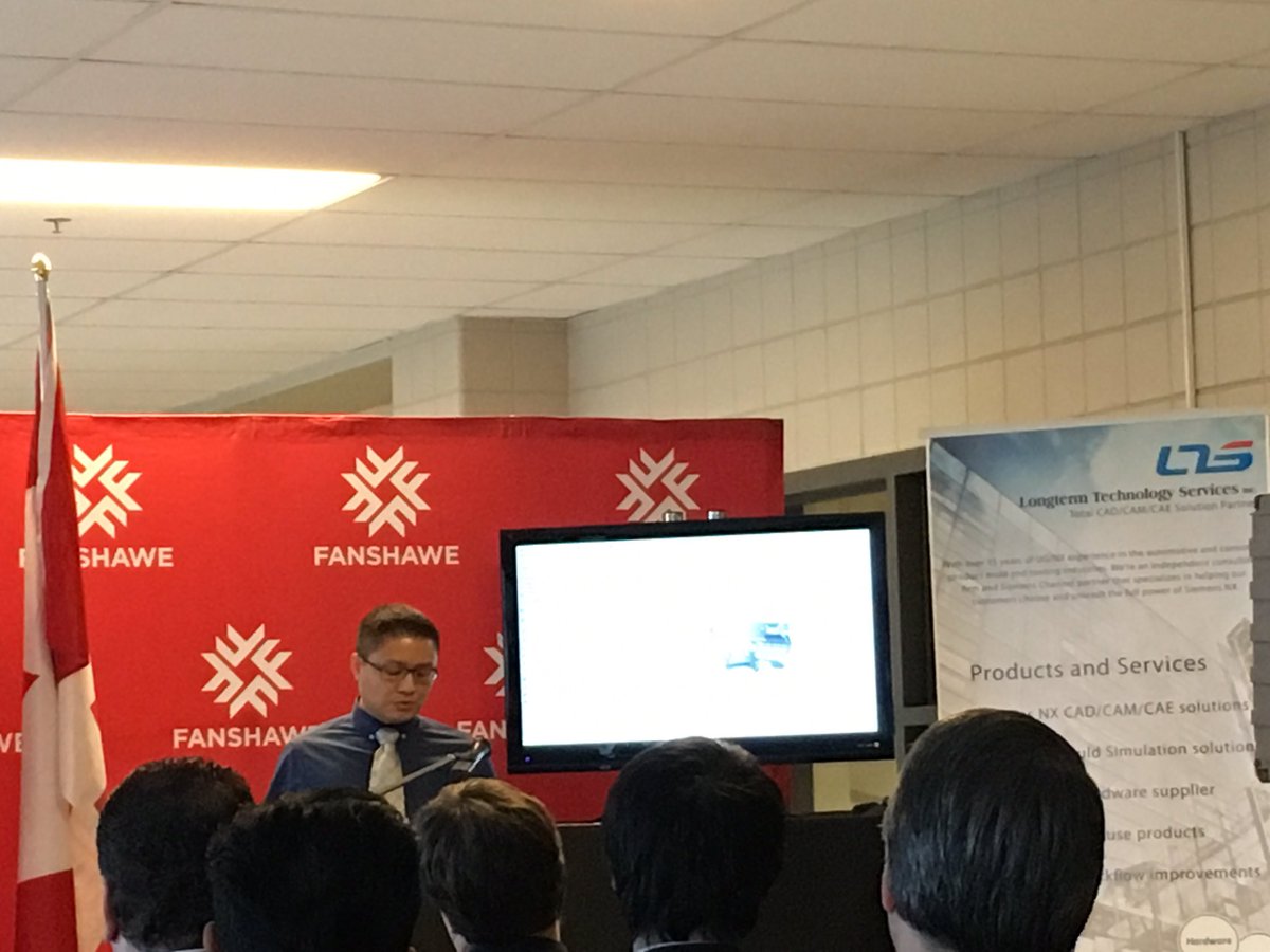 BritMaia's tweet image. Announcement at @FanshaweCollege today w/ @Siemens $200M grant for students to learn new #tech @longtermtec dedicated to training our future
