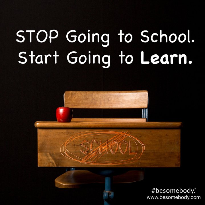 Kash_Shaikh's tweet image. Sometimes SCHOOL is not the best place to LEARN... We need a new Path for learning. besomebody.com/paths. #besomebody.