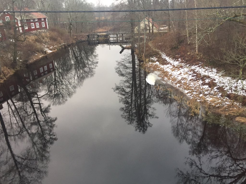 Axdorff's tweet photo. Med dottern till rivningshotade Järle kvarn som @naturvardsverk vill riva. Om @Riksantikvarie ej stoppar r hon sista generationen #skamligt https://t.co/bqiliO2GAo