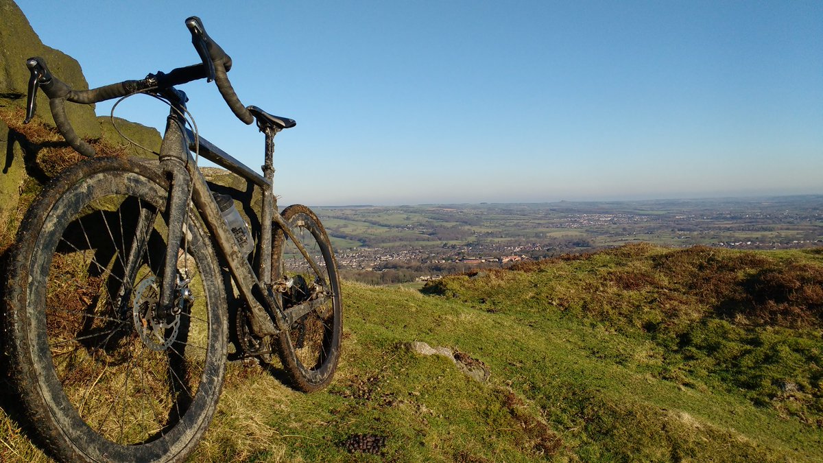 carbonwasp's tweet image. Grim up North today. #Yorkshire #PrototypeTesting #JustBikeRidingReally