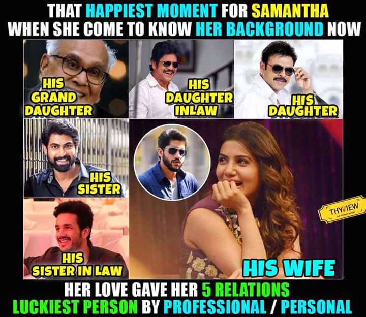 Nam_Pradeep18's tweet photo. @Samanthaprabhu2  every girl will jealous on you 😀😍 #luckygirl  #SamChai 👦👩 @chay_akkineni https://t.co/lAkZ37woLQ