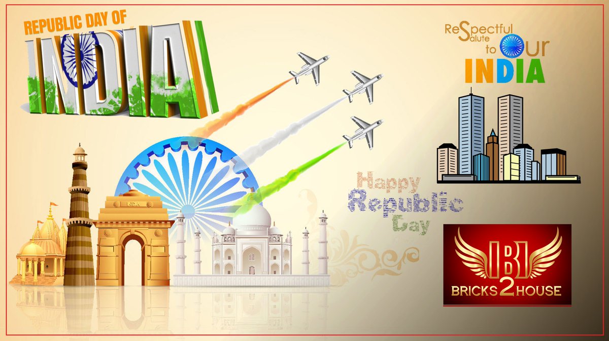 bricks2house's tweet photo. Be a patriotic every day, not just on Republic Day and Independence Day. #BRICKS2HOUSE Family Wishing You All A Very Happy #Republic Day! https://t.co/5ag7x8o60D