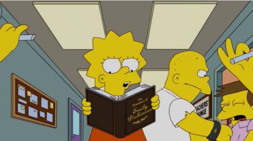 OpenBooksTitles's tweet photo. 20 Books On Lisa Simpson’s Bookshelf #LisaSimpson #TheSimpsons #books #LisaSimpsonBooks #LisaSimpsonReadingList https://t.co/b8nv7N43Mh https://t.co/AK5FnuvxS5