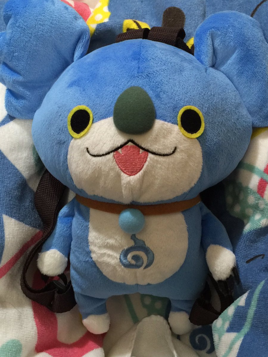 ট ইট র タロニャントリオ コアラニャン 一緒におでかけ ぬいぐるみリュック 映画妖怪ウォッチ空飛ぶクジラとダブル世界の大冒険だニャン コアラニャン