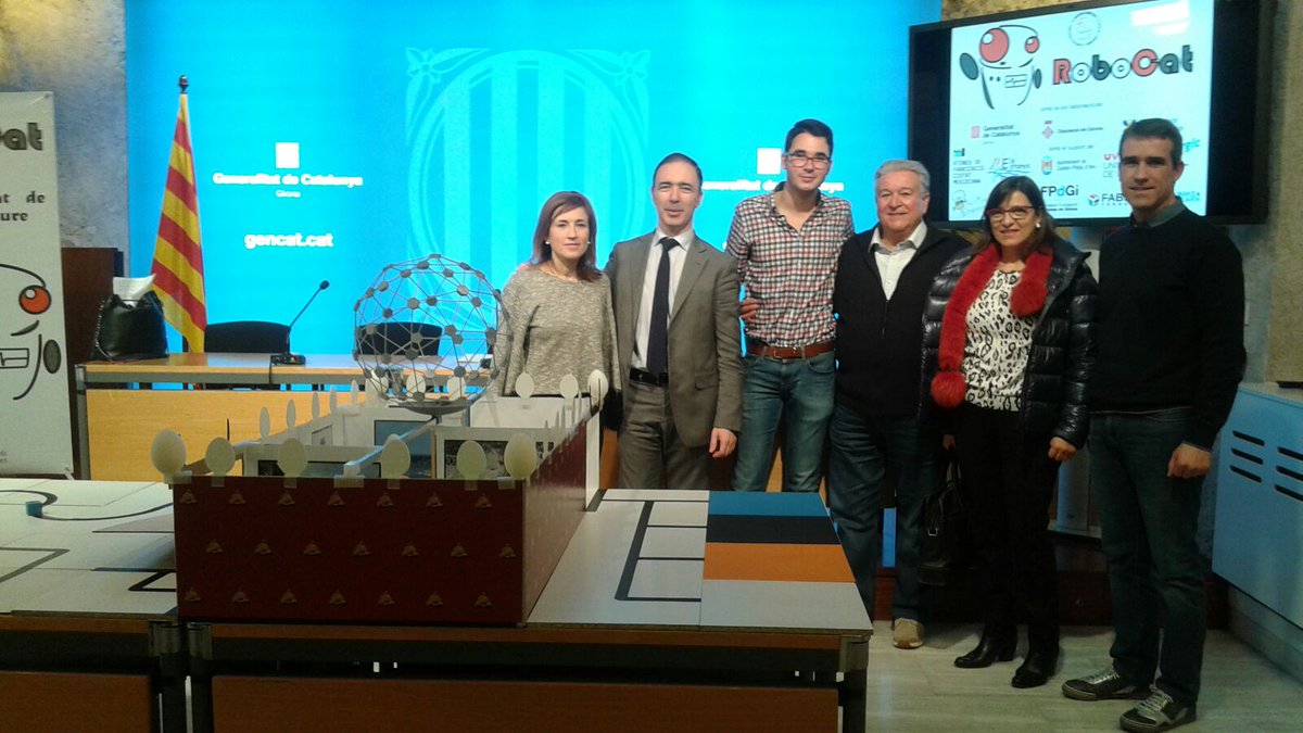 robocatoficial's tweet image. Presentació de la #RoboCAT17
