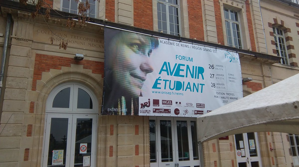 DjJonet's tweet photo. 26 et 27/01 #argence @VilledeTROYES #forumAvenirEtudiant av #Orange_Nord partenaire #orientation #formationpostBac https://t.co/bFPTF1FkJD