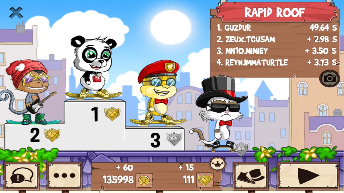 THEGuzdur's tweet photo. Get on my level, son! #funrun2 #TCUSam #Mimiey #ImmaTurtle https://t.co/ErY7iUHqQF