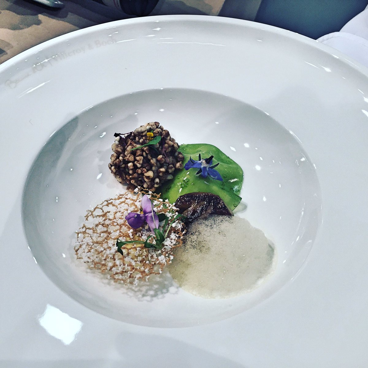 Here is the first theme on plates dish from team Estonia ! #bocusedor #bocusedor30