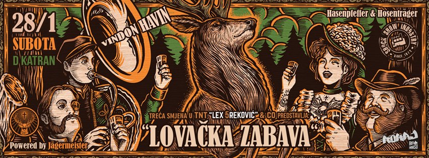 shockshowindust's tweet photo. https://t.co/XDpS7jpACk
#Lovačkazabava #jaeger #jagermeister #SSIKatran #subota #saturday #livemusic #nightlife #hunter #ohdeer https://t.co/6V0onNF9Rx