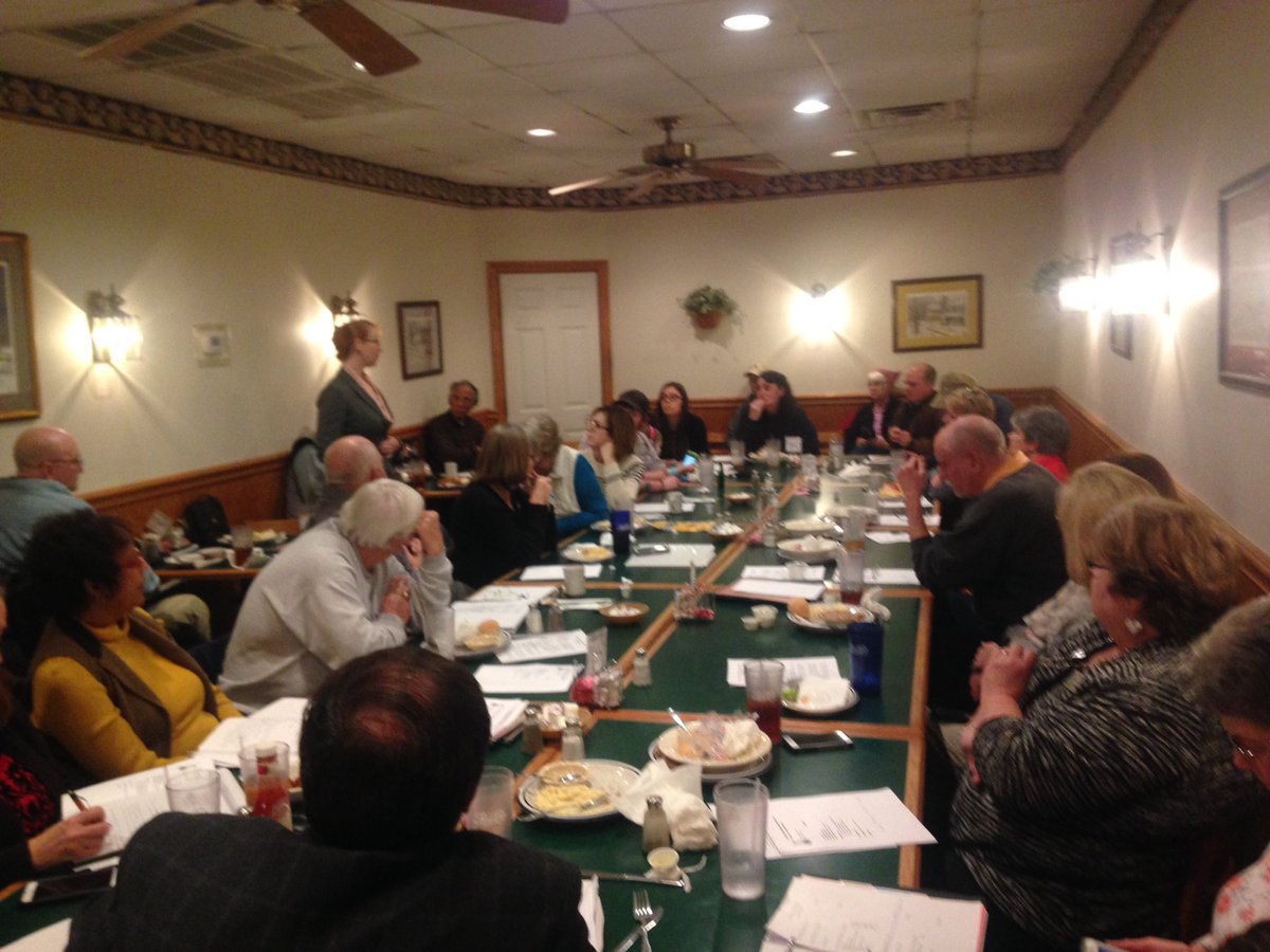 NC5thDems's tweet photo. Great time with packed room of fired up Surry Dems last night @Marshall4House @NCDems5Chair @ForsythDems @WataugaDems @WilkesDemocrats https://t.co/dl7vsof2QJ