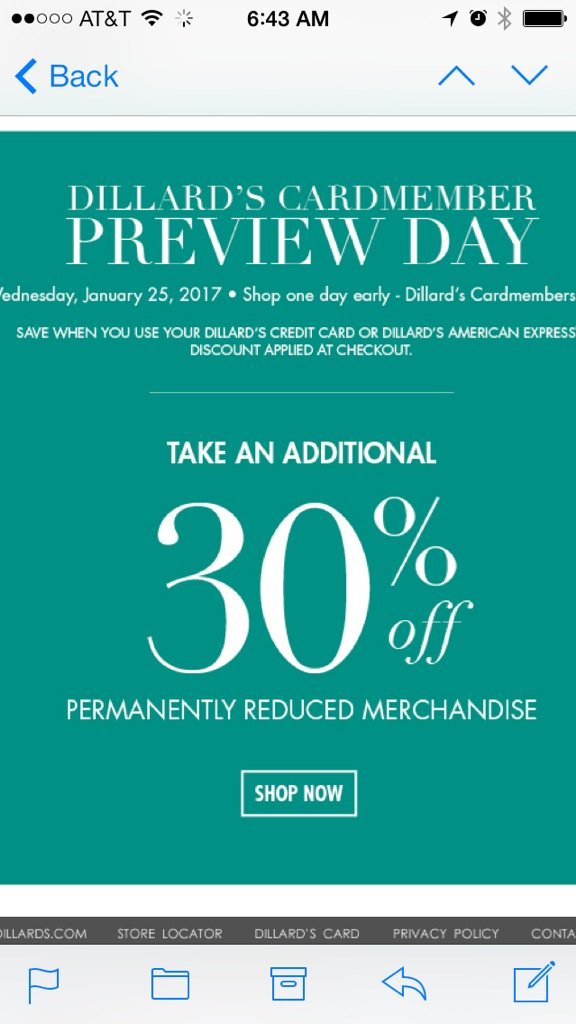 Dillards card holders. Shop today and take an extra 30% off clearance items. #dillards #northparkcenter