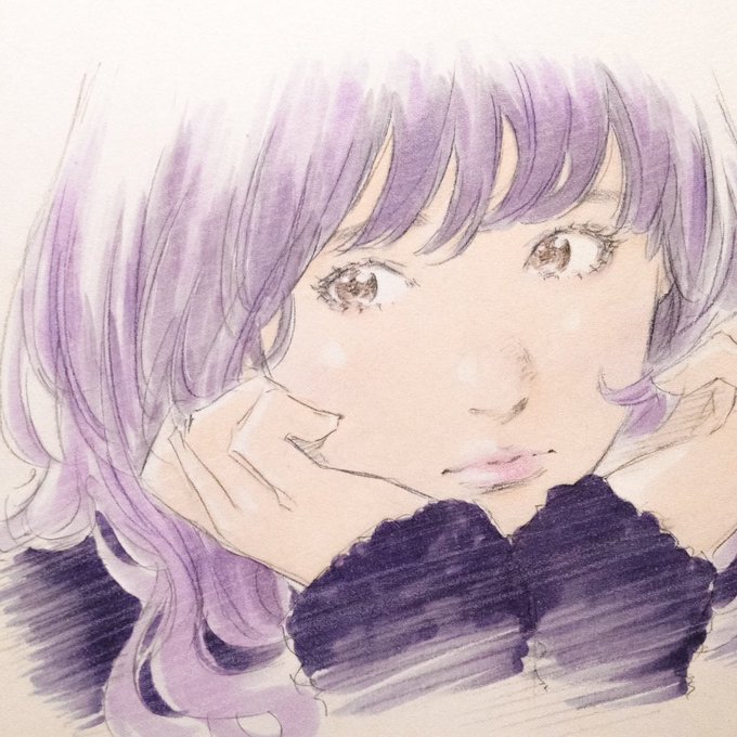 「紫髪」のTwitter画像/イラスト(古い順)｜4ページ目