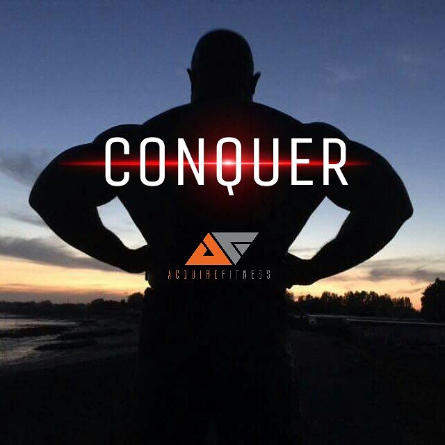 AcquireFitness's tweet photo. The meaning of life is not simply to exist, to survive, but to move ahead, to get up and #CONQUER! https://t.co/E5EMlpKDiS